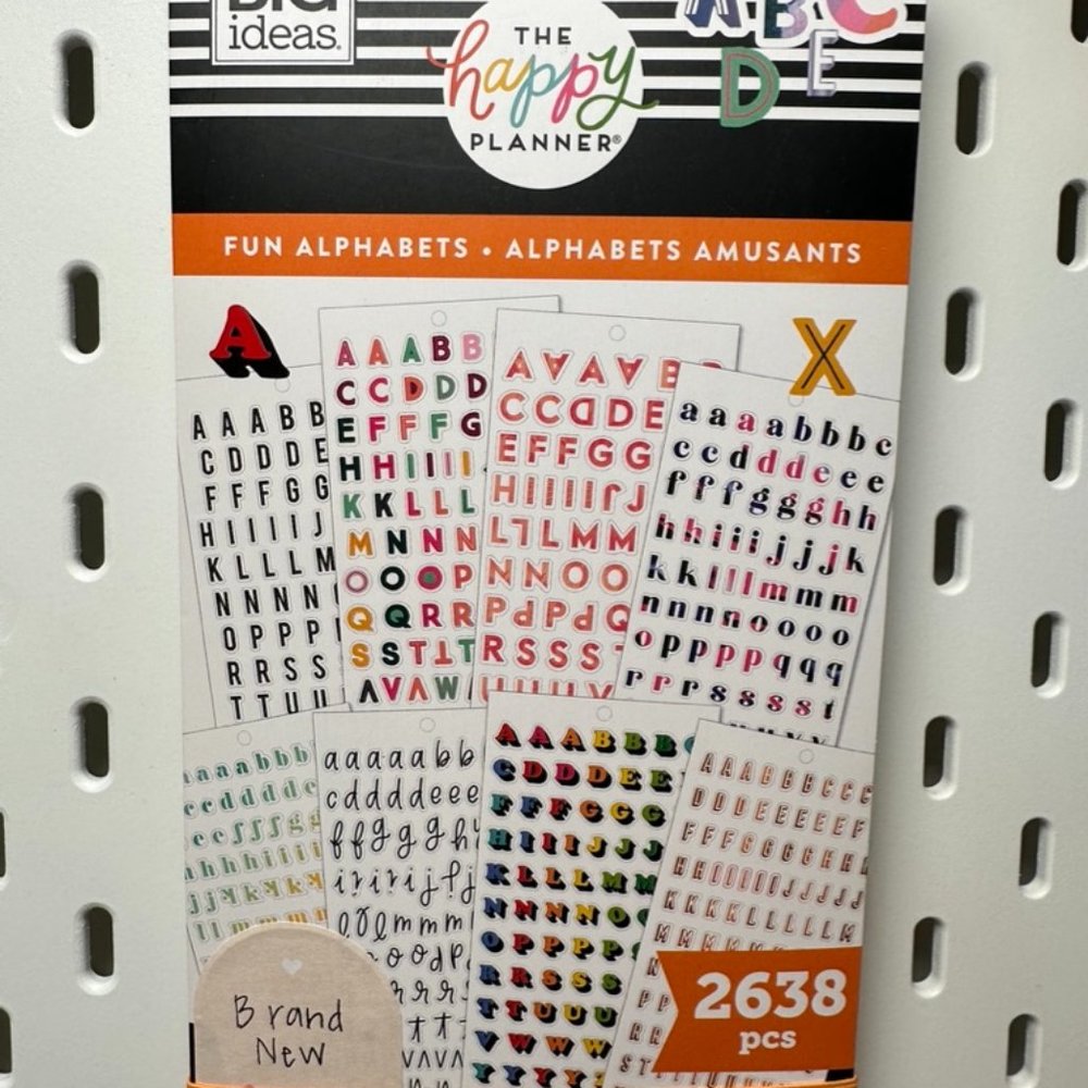 The Happy Planner Value Pack: Fun Alphabet
